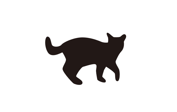猫アイコン シルエット 横向き 素材集 アイコン素材 フリー素材 ブログ