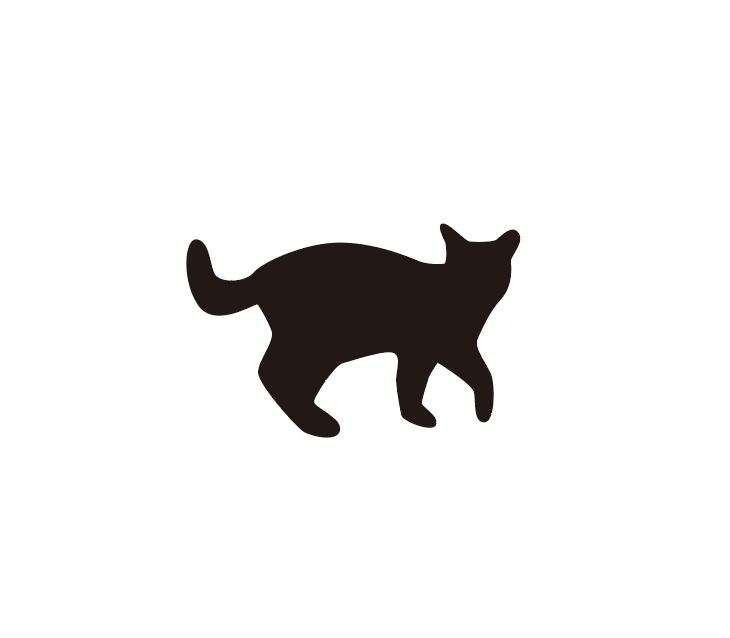 猫アイコン シルエット 横向き 素材集 アイコン素材 フリー素材 ブログ