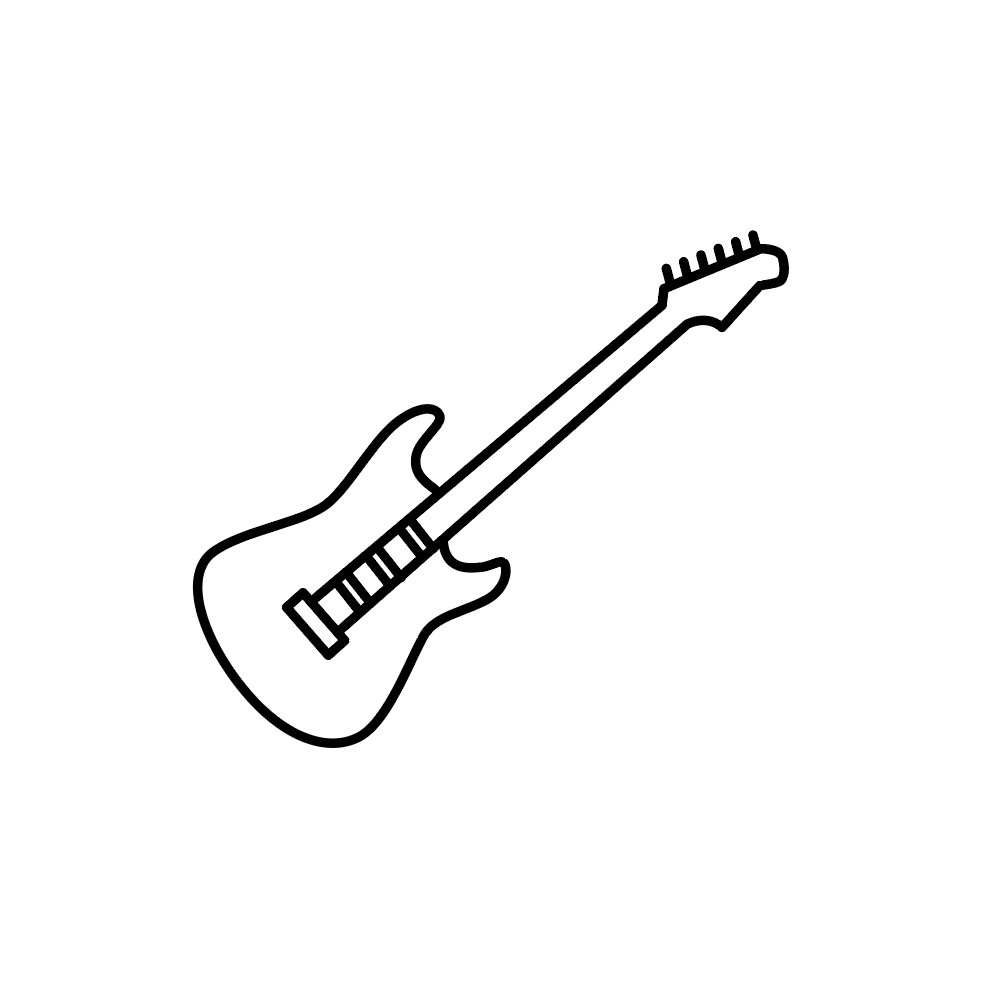 エレキギター アイコン Guitar Icon素材 フリー素材 ブログ